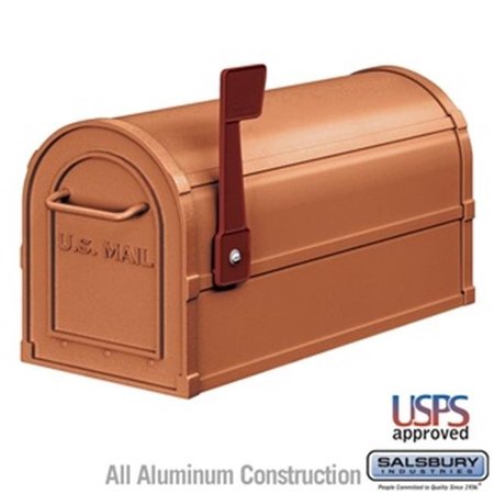 SALSBURY Salsbury 4850A-COP Antique Rural Mailbox; Copper 4850A-COP